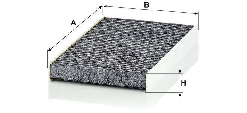Filter, salongiõhk, MANN-FILTER CUK 2940