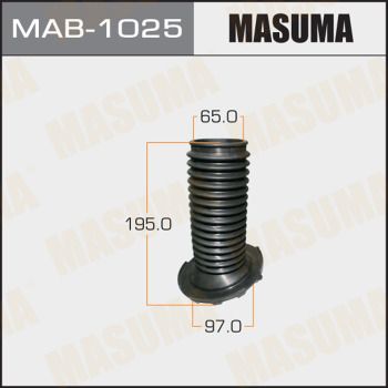 Комплект пилозахисних ковпаків, амортизатор, Masuma MAB-1025