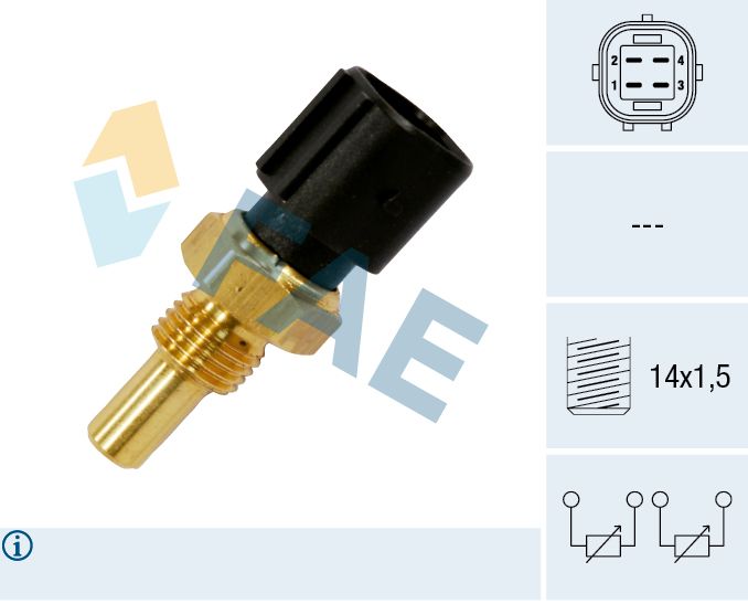 Sonde+température+liquide+refroidissement FAE 33860