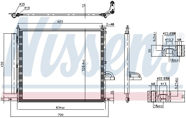 Kondensor, klimaanlæg