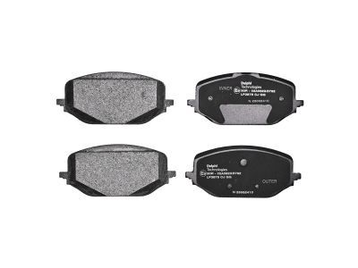 DELPHI LP3875 Brake Pad Set, disc brake