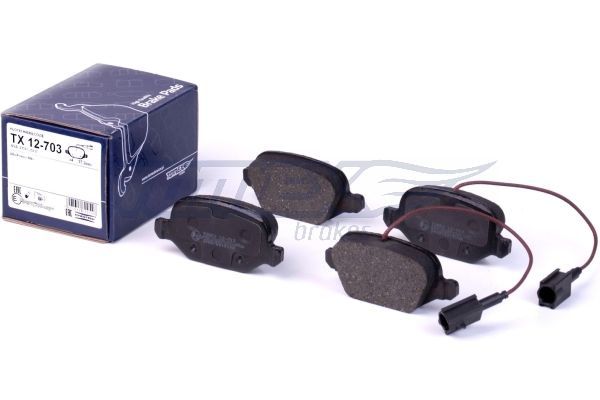 TOMEX Brakes TX 12-703 Brake Pad Set, disc brake
