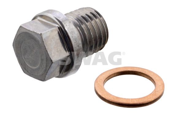 SWAG 10 91 2341 Alyvos išleidimo kaištis, alyvos karteris