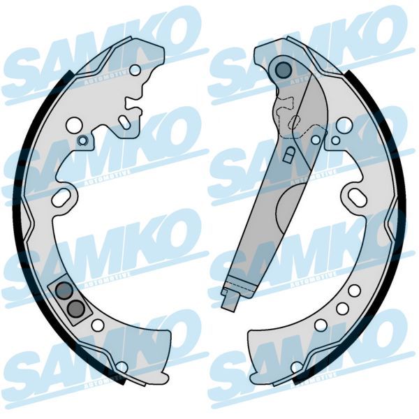 Комплект гальмівних колодок, Samko 89205