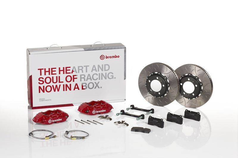 BREMBO Didelio efektyvumo stabdžių komplektas