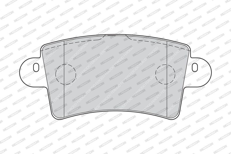 FERODO Plaquettes de frein à disque FVR1453