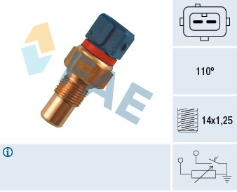 Sonde+température+liquide+refroidissement FAE 34090