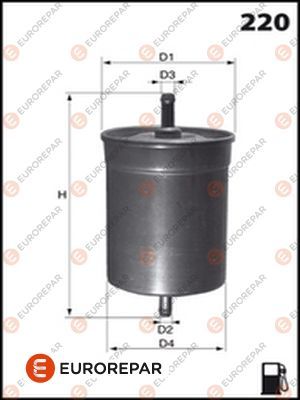 Топливный фильтр EUROREPAR E145055