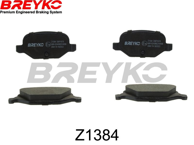 DAVID VASCO Z1384 Brake Pad Set, disc brake