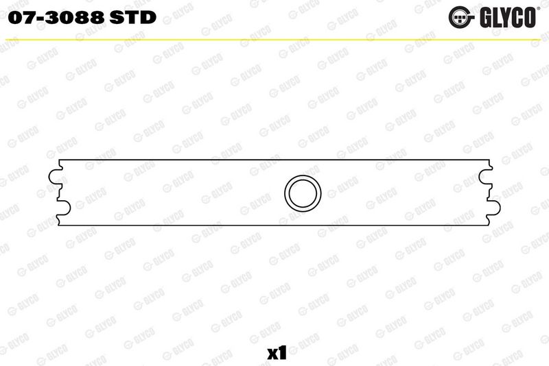 Douille+culbuteur GLYCO 07-3088 STD