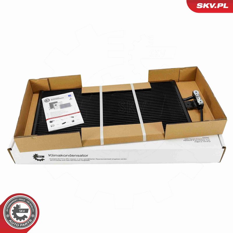 ESEN SKV 86SKV342 Condenser, air conditioning
