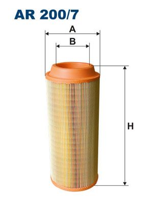 FILTRON légszűrő AR 200/7