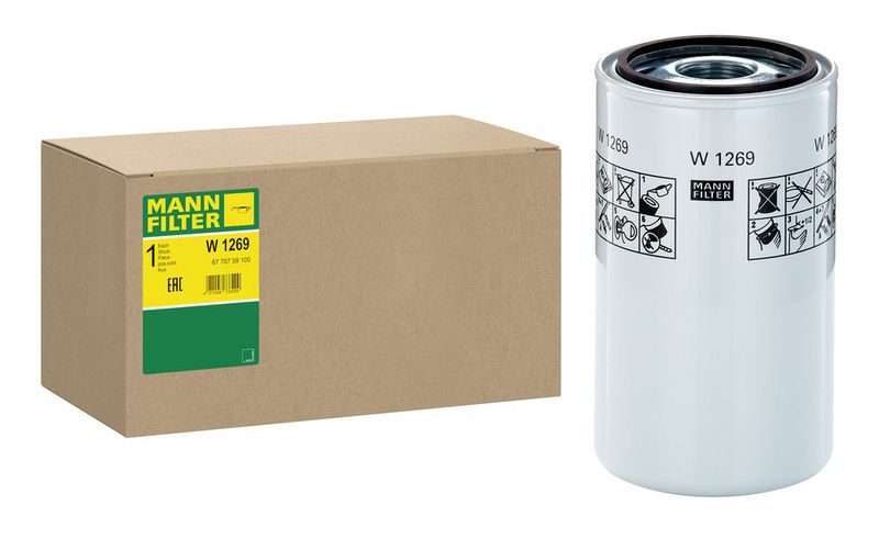 Filter, tööhüdraulika, MANN-FILTER W 1269