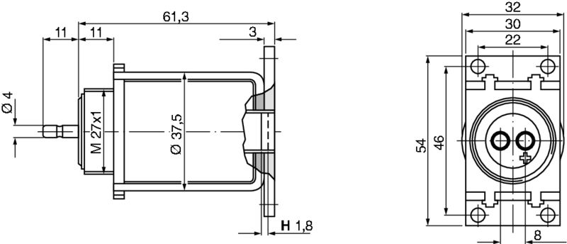 BOSCH 0330005002 Solenoid