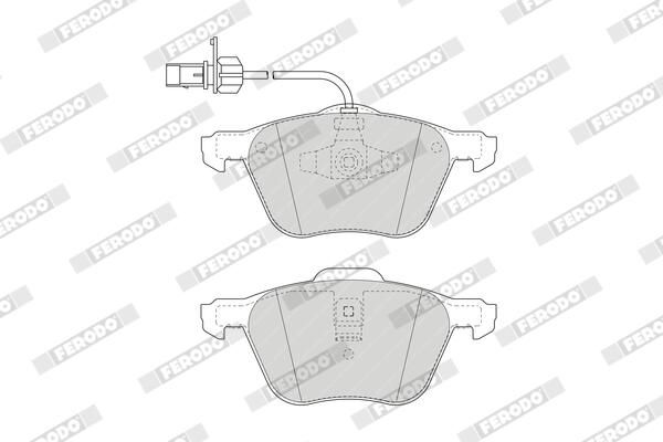 Sada brzdových destiček, kotoučová brzda FDB1497