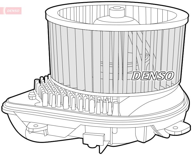 DENSO Utastér-ventilátor DEA07013