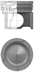 Product Image - Zuiger - 41174600 - KOLBENSCHMIDT