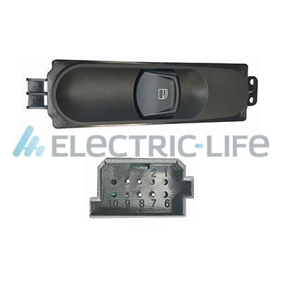 ELECTRIC LIFE kapcsoló, ablakemelő ZRMEP76003