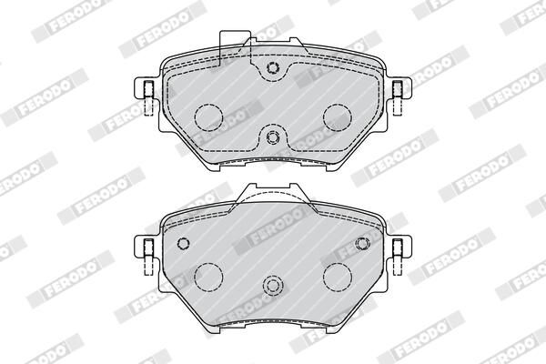BREMSBELAGSATZ SCHEIBENBREMSE FERODO FDB4680 1
