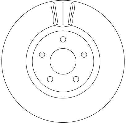 TRW DF4313 Brake Disc