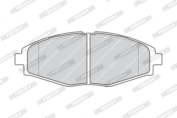 FERODO FDB1337 Brake Pad Set, disc brake