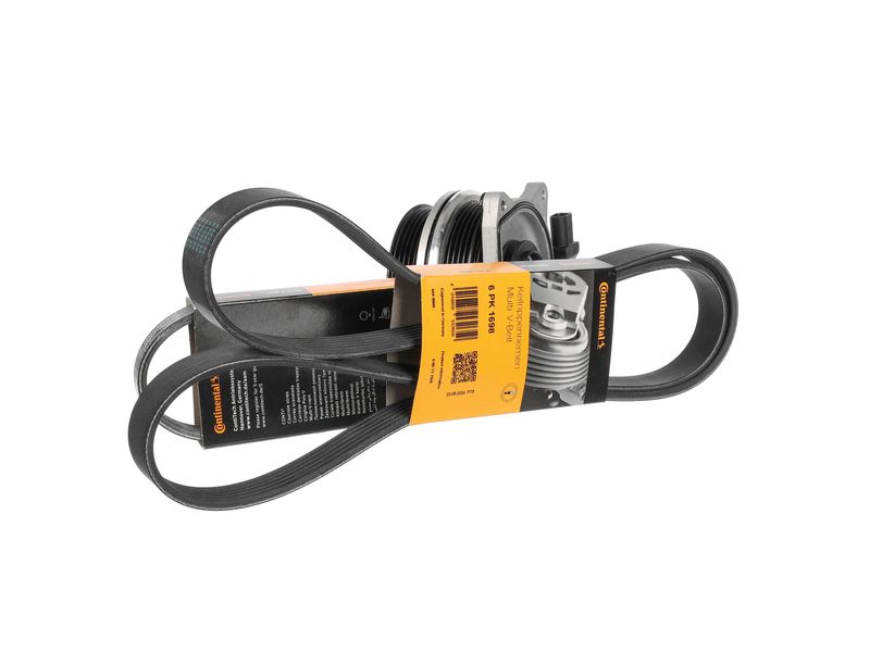 Product Image - Waterpomp + multi v-riemset - PW0010 - ET ENGINETEAM