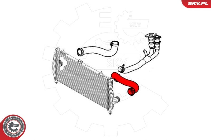 Шланг подачі наддувального повітря, Skv Germany 43SKV197