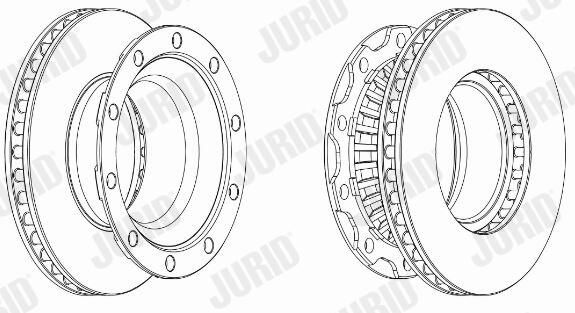 Brzdový kotouč 569141J