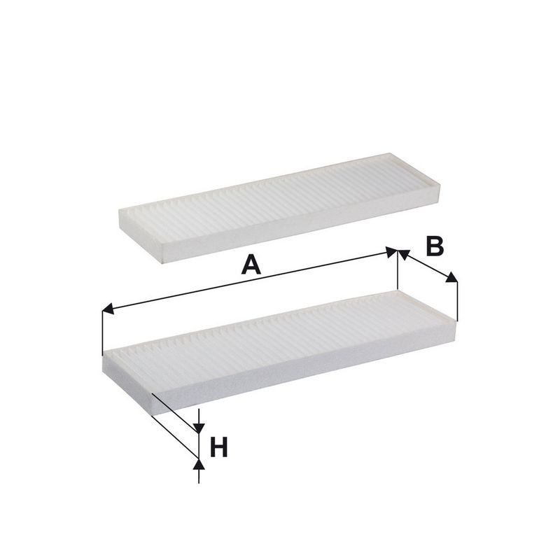 Filter, salongiõhk, FILTRON K 1257-2X