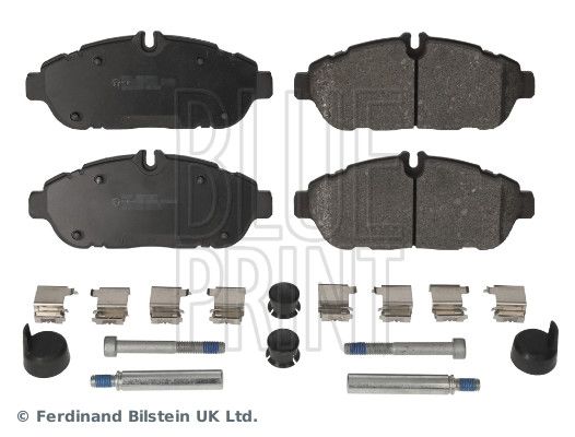 Комплект гальмівних накладок, дискове гальмо, Blue Print ADBP420139