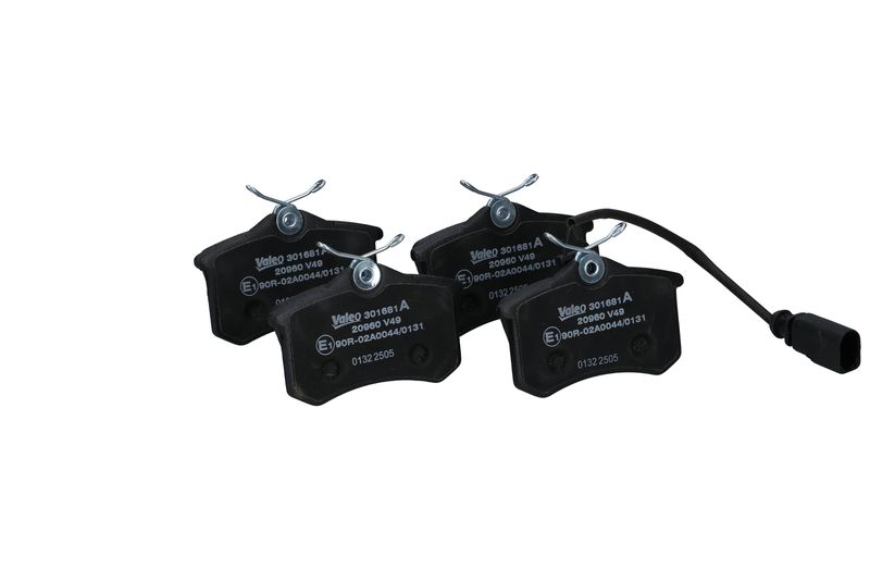 Sada brzdových destiček, kotoučová brzda 301681A