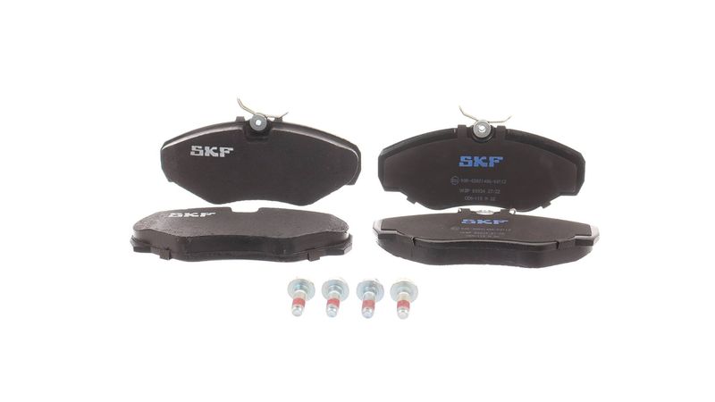 SKF VKBP80034 Комплект гальмівних накладок, дискове гальмо