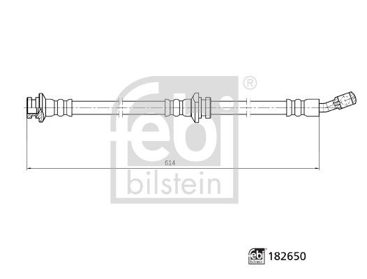 FEBI BILSTEIN 182650 Brake Hose