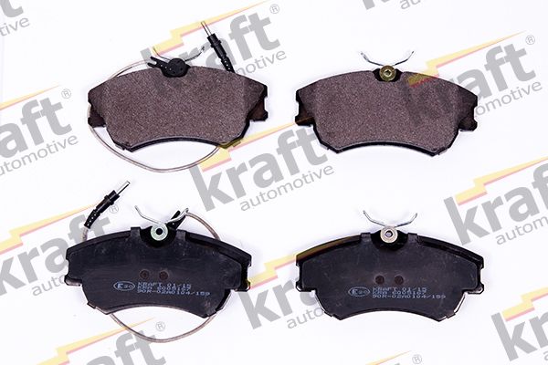 KRAFT Automotive 6005167 Stabdžių trinkelių rinkinys, diskinis stabdys