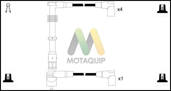 MOTAQUIP gyújtókábelkészlet LDRL1131