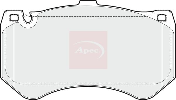 APEC Brake Pad Set, disc brake PAD1820