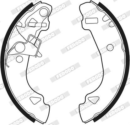 FERODO FSB527 Brake Shoe Set