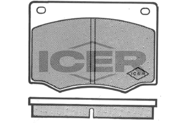 ICER 180094 - Brake Pad Set, disc brake