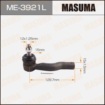 Наконечник, поперечна кермова тяга, Masuma ME-3921L