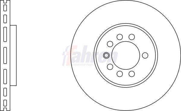 Fahren Brake Disc FBD6028