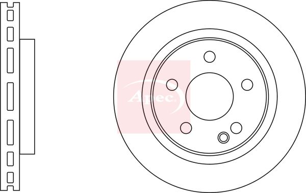 APEC Brake Disc DSK3150