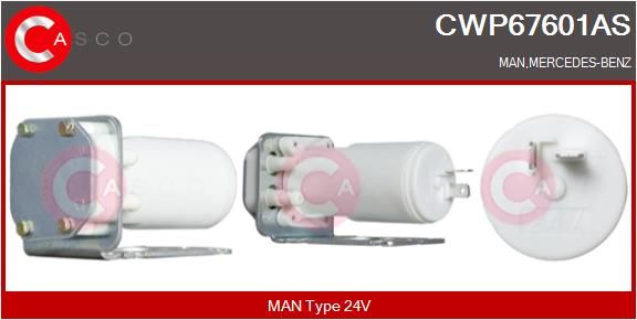 Vodní čerpadlo ostřikovače, čistění skel CWP67601AS
