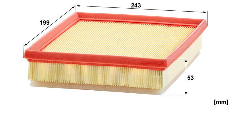 Õhufilter, MANN-FILTER C 24 077