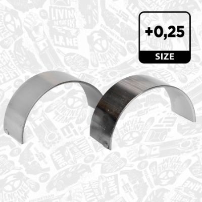 ET ENGINETEAM LP002025 Connecting Rod Bearing Shell