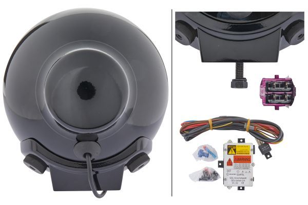 HELLA 1F8007560-621 High Beam Headlight