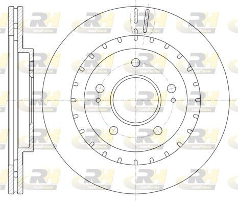 Гальмівний диск, Roadhouse 61137.10