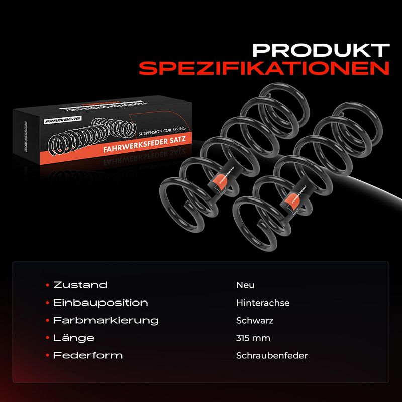 Frankberg 5481FB0051606 Suspension Spring