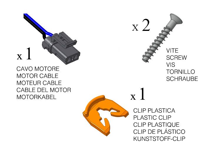 MIRAGLIO 30/2082 Lango pakėlimo mechanizmas