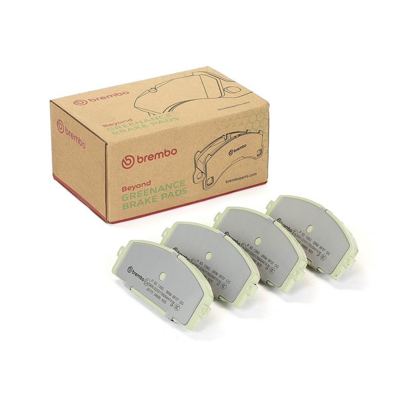 BREMBO Brake Pad Set, disc brake P 83 139G