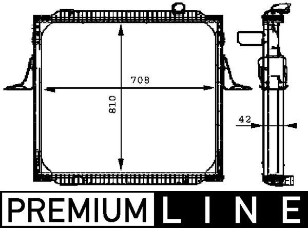 Product Image - Radiateur - CR699000P - MAHLE